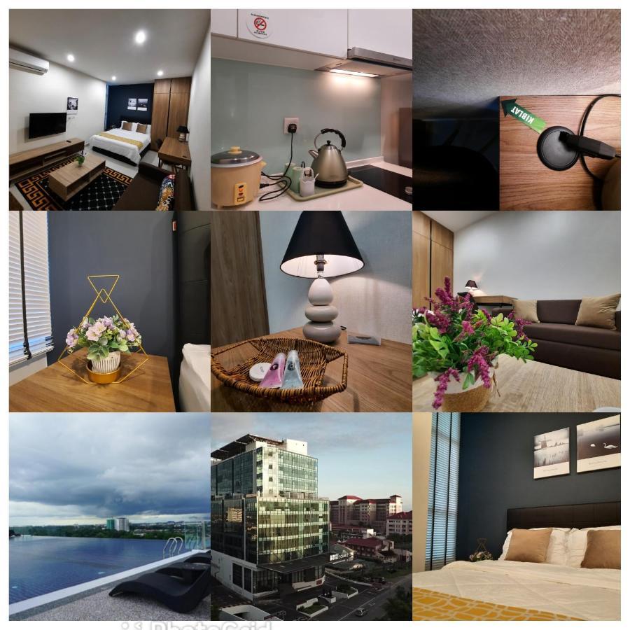 Arena Soho At Kozi Square Kuching Apartment Luaran gambar