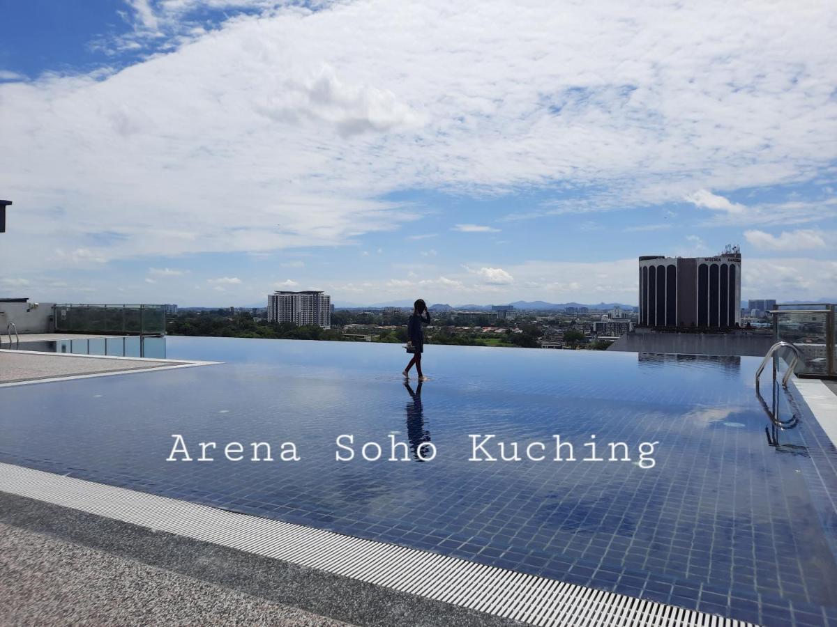 Arena Soho At Kozi Square Kuching Apartment Luaran gambar